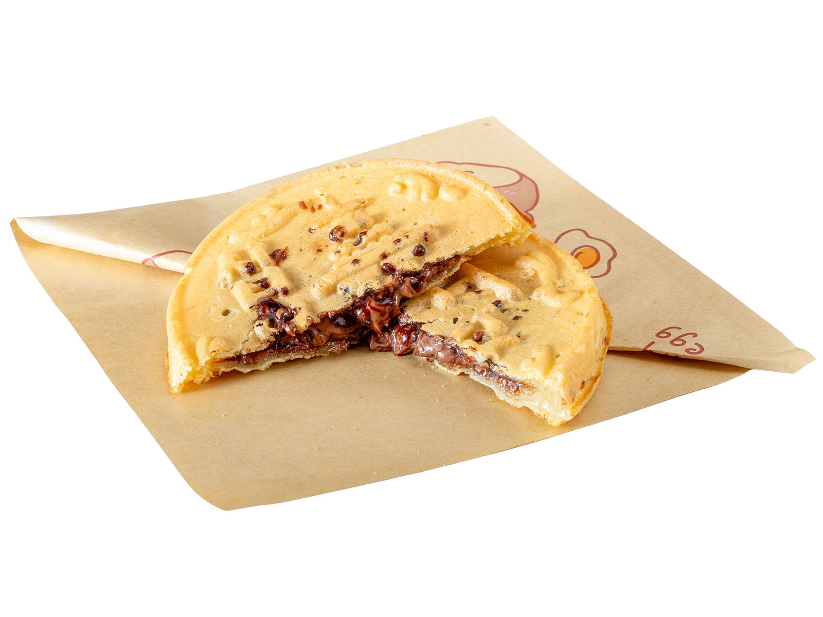 Korean coin bread (dongjeon-bbang) — four warm coin-shaped mini breads, crisp outside and soft inside